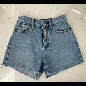 PacSun High Rise Denim Shorts